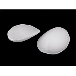 Raglan padding, thickness 13 mm, sewn - White (100 Pairs)