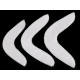 Sleeve padded interlining s, m, l - White (5 Pairs) Sleeve padded interlining s, m, l - White (5 Pairs)