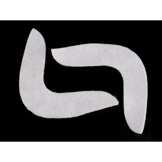 Sleeve padded interlining s, m, l - White (5 Pairs) Sleeve padded interlining s, m, l - White (5 Pairs)