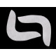 Sleeve padded interlining s, m, l - White (5 Pairs) Sleeve padded interlining s, m, l - White (5 Pairs)