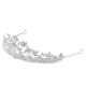 Diadem / tiara sztrasowa z oczkami - Crystal (3 Sztuki) Diadem / tiara sztrasowa z oczkami - Crystal (3 Sztuki)