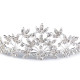 Diadem / tiara sztrasowa z oczkami - Crystal (3 Sztuki) Diadem / tiara sztrasowa z oczkami - Crystal (3 Sztuki)