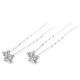 Ace de păr cu strasuri, ø11 mm - Cristal (20 Bucăți) Ace de păr cu strasuri, ø11 mm - Cristal (20 Bucăți)