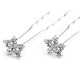 Ace de păr cu strasuri, ø11 mm - Cristal (20 Bucăți) Ace de păr cu strasuri, ø11 mm - Cristal (20 Bucăți)