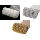 Acrylic pearl mesh ribbon / plastic bead pearl trimming, width 50 mm - Pearlwhite (36 Meters) Acrylic pearl mesh ribbon / plastic bead pearl trimming, width 50 mm - Pearlwhite (36 Meters)