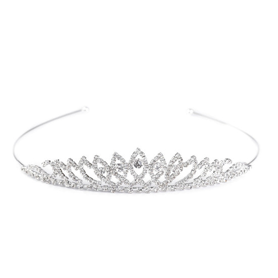 Opaska / diadem sztrasowy do włosów - Crystal (3 Sztuki) Opaska / diadem sztrasowy do włosów - Crystal (3 Sztuki)