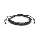 Shamballa bracelet with faceted beads - Forget-me-not blue (1 Piece) Shamballa bracelet with faceted beads - Forget-me-not blue (1 Piece)
