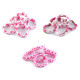 Hair elastics flamingo, heart, owl, flower - Pink (1 Card) Hair elastics flamingo, heart, owl, flower - Pink (1 Card)