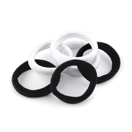 Hair elastics - As pictured (1 Card)