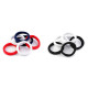 Hair elastics - As pictured (1 Card)