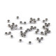 Round crimp beads ø2 mm - Silver (1 Gram) Round crimp beads ø2 mm - Silver (1 Gram)