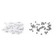 Round crimp beads ø2 mm - Silver (1 Gram) Round crimp beads ø2 mm - Silver (1 Gram)