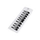 Metallic snap hair clips - Black (1 Card) Metallic snap hair clips - Black (1 Card)