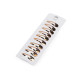 Metallic snap hair clips - Black (1 Card) Metallic snap hair clips - Black (1 Card)