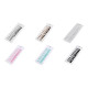 Metallic snap hair clips - Black (1 Card) Metallic snap hair clips - Black (1 Card)