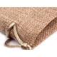 Borsa con coulisse, dimensioni: 13 x 18 cm, imitazione iuta - Rosso (10 Pezzi) Borsa con coulisse, dimensioni: 13 x 18 cm, imitazione iuta - Rosso (10 Pezzi)