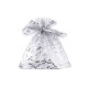 Bolsa de regalo de organza aprox. 7x10 cm con lurex - Oro claro (100 Piezas) Bolsa de regalo de organza aprox. 7x10 cm con lurex - Oro claro (100 Piezas)