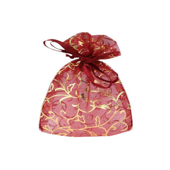 Bolsa de regalo de organza aprox. 7x10 cm con lurex - Oro claro (100 Piezas) Bolsa de regalo de organza aprox. 7x10 cm con lurex - Oro claro (100 Piezas)
