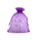 Organza ajándéktasak 20x26 cm - Ezüst (5 Darabok) Organza ajándéktasak 20x26 cm - Ezüst (5 Darabok)