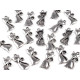 Anhänger katze 12 x 25 mm - Platine (5 Stücke) Anhänger katze 12 x 25 mm - Platine (5 Stücke)