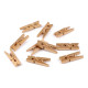 Spinacze drewniane 4x25 mm - Naturalny jasny (10 Sztuki) Spinacze drewniane 4x25 mm - Naturalny jasny (10 Sztuki)