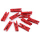 Spinacze drewniane 4x25 mm - Naturalny jasny (10 Sztuki) Spinacze drewniane 4x25 mm - Naturalny jasny (10 Sztuki)