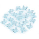 Decorazione in plastica, motivo: farfalla, dimensioni: 15 x 18 mm - Trasparente (500 Pezzi) Decorazione in plastica, motivo: farfalla, dimensioni: 15 x 18 mm - Trasparente (500 Pezzi)