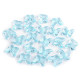 Decorazione in plastica, motivo: farfalla, dimensioni: 15 x 18 mm - Trasparente (500 Pezzi) Decorazione in plastica, motivo: farfalla, dimensioni: 15 x 18 mm - Trasparente (500 Pezzi)