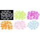 Decorazione in plastica, motivo: farfalla, dimensioni: 15 x 18 mm - Trasparente (500 Pezzi) Decorazione in plastica, motivo: farfalla, dimensioni: 15 x 18 mm - Trasparente (500 Pezzi)
