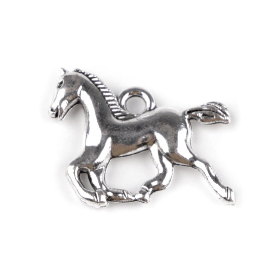 Anhänger metall pferd 15x18 mm - Platine (5 Stücke) Anhänger metall pferd 15x18 mm - Platine (5 Stücke)