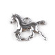 Anhänger metall pferd 15x18 mm - Platine (5 Stücke) Anhänger metall pferd 15x18 mm - Platine (5 Stücke)