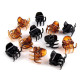 Mini pinces à cheveux, 20x20 mm - Mélange (60 Pièces) Mini pinces à cheveux, 20x20 mm - Mélange (60 Pièces)