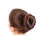 Hair bun donut ø9 cm - Brown (3 Pieces) Hair bun donut ø9 cm - Brown (3 Pieces)