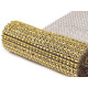 Plastic sparkling mesh trimming width 11.5 cm 2nd quality - Gold (9 Meters) Plastic sparkling mesh trimming width 11.5 cm 2nd quality - Gold (9 Meters)