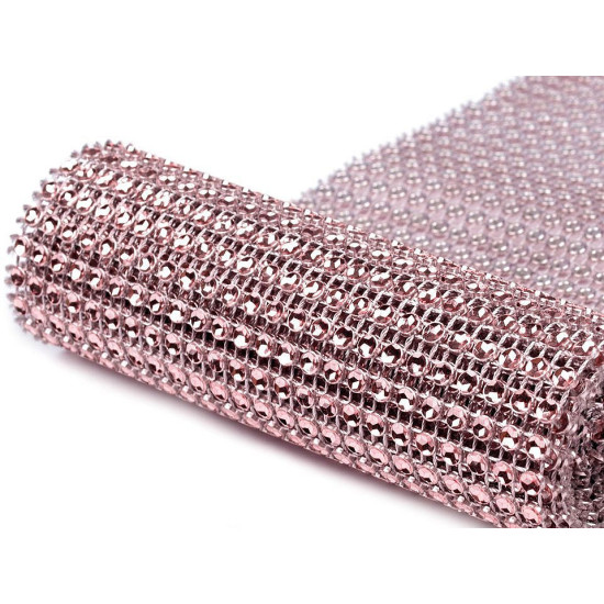 Plastic sparkling mesh trimming width 11.5 cm 2nd quality - Gold (9 Meters) Plastic sparkling mesh trimming width 11.5 cm 2nd quality - Gold (9 Meters)