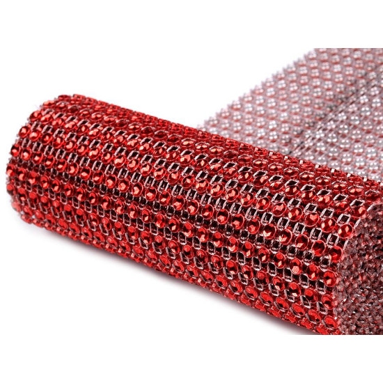 Plastic sparkling mesh trimming width 11.5 cm 2nd quality - Gold (9 Meters) Plastic sparkling mesh trimming width 11.5 cm 2nd quality - Gold (9 Meters)