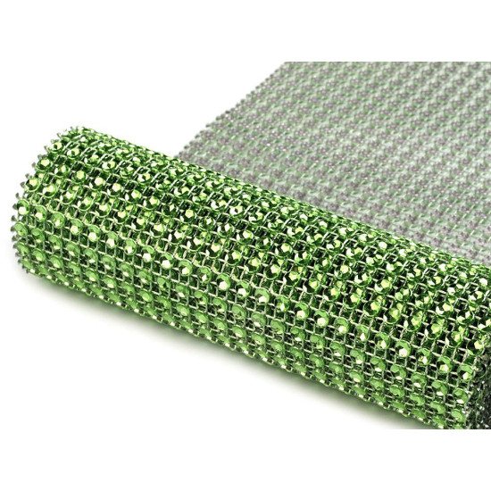 Plastic sparkling mesh trimming width 11.5 cm 2nd quality - Gold (9 Meters) Plastic sparkling mesh trimming width 11.5 cm 2nd quality - Gold (9 Meters)