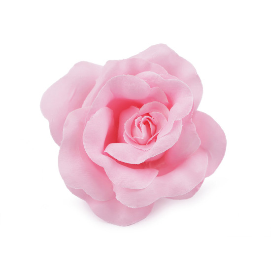 Broszka / spinka ø6 cm róża - White (12 Sztuki) Broszka / spinka ø6 cm róża - White (12 Sztuki)