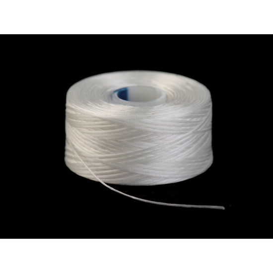 Nić s-lon / superlon nici aa do tworzenia biżuterii - White (12 Sztuki) Nić s-lon / superlon nici aa do tworzenia biżuterii - White (12 Sztuki)