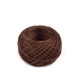 100% linen / flax thread 50 m plastic jar - Gray (10 Pieces) 100% linen / flax thread 50 m plastic jar - Gray (10 Pieces)