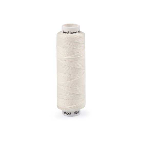 Hilo de botón de lino 50 m - Beige (1 Pieza) Hilo de botón de lino 50 m - Beige (1 Pieza)