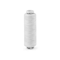 Hilo de botón de lino 50 m - Blanco (1 Pieza)