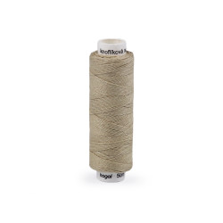 Hilo de botón de lino 50 m - Beige (1 Pieza)