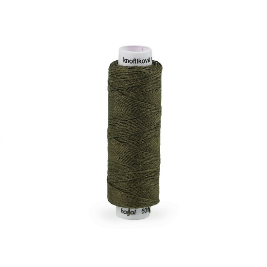 Hilo de botón de lino 50 m - Beige (1 Pieza) Hilo de botón de lino 50 m - Beige (1 Pieza)
