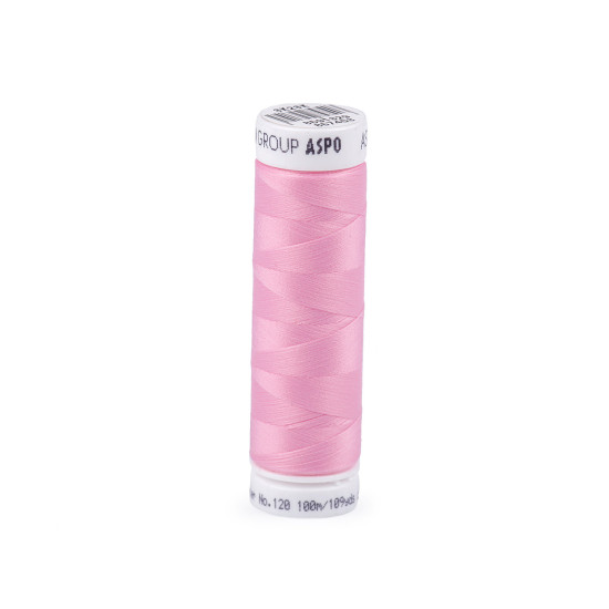 Fil polyester aspotex 120, amann, 100 m - Rose clair (20 Pièces) Fil polyester aspotex 120, amann, 100 m - Rose clair (20 Pièces)