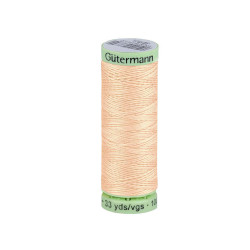 Nici poliestrowe gütermann jeans nawój 30 m - Naturalny jasny (1 Sztuka)