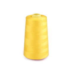 Nici poliestrowe do overlocka i klasycznego szycia nawój  5000 yards pes 40/2 - Buttercup (1 Sztuka)