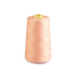 Nici poliestrowe do overlocka i klasycznego szycia nawój  5000 yards pes 40/2 - Apricot sherbet (1 Sztuka)