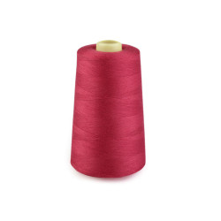 Nici poliestrowe do overlocka i klasycznego szycia nawój  5000 yards pes 40/2 - Tango red (1 Sztuka)