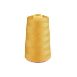 Nici poliestrowe do overlocka i klasycznego szycia nawój  5000 yards pes 40/2 - Golden rod (1 Sztuka)